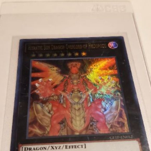Yugioh Hieratic Sun Dragon Overlord Of Heliopolis (1st Edition) - Picture 5 of 8